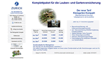 Tablet Screenshot of lauben-versicherung.de